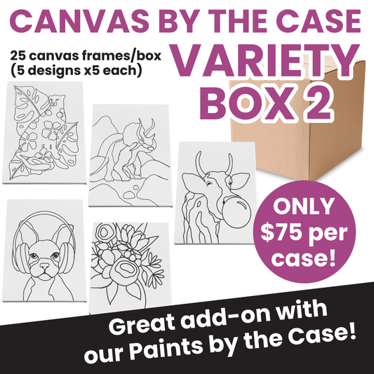 SALE! Canvas by the Case VARIETY BOX 2