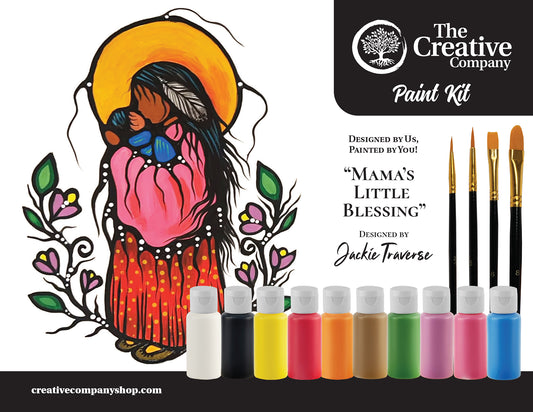 Mama's Little Blessing by Jackie Traverse - Paint Kit
