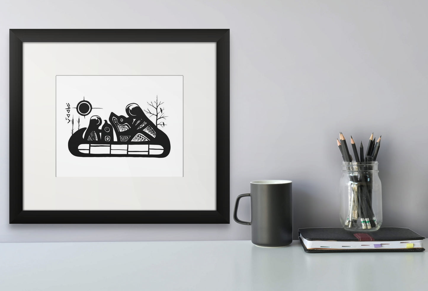 Daughters Print by Kevin Belmore