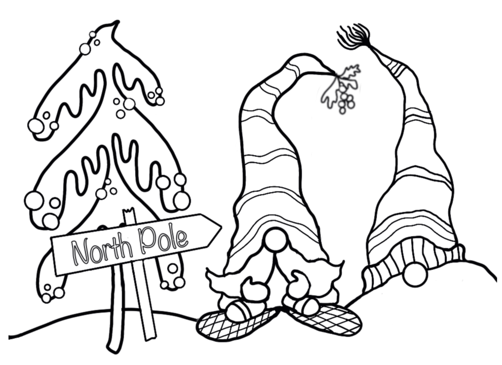 North Pole Gnomes Canvas - Box of 25