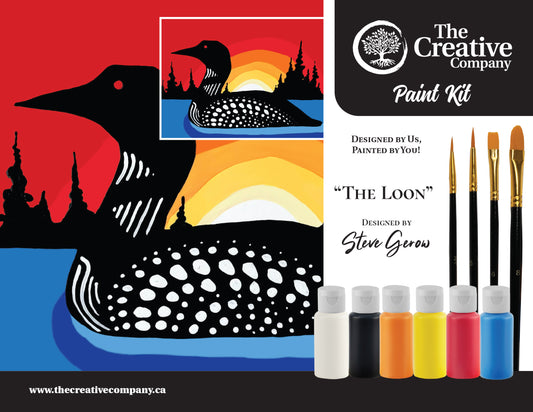 The Loon by Steve Gerow - Paint Kit