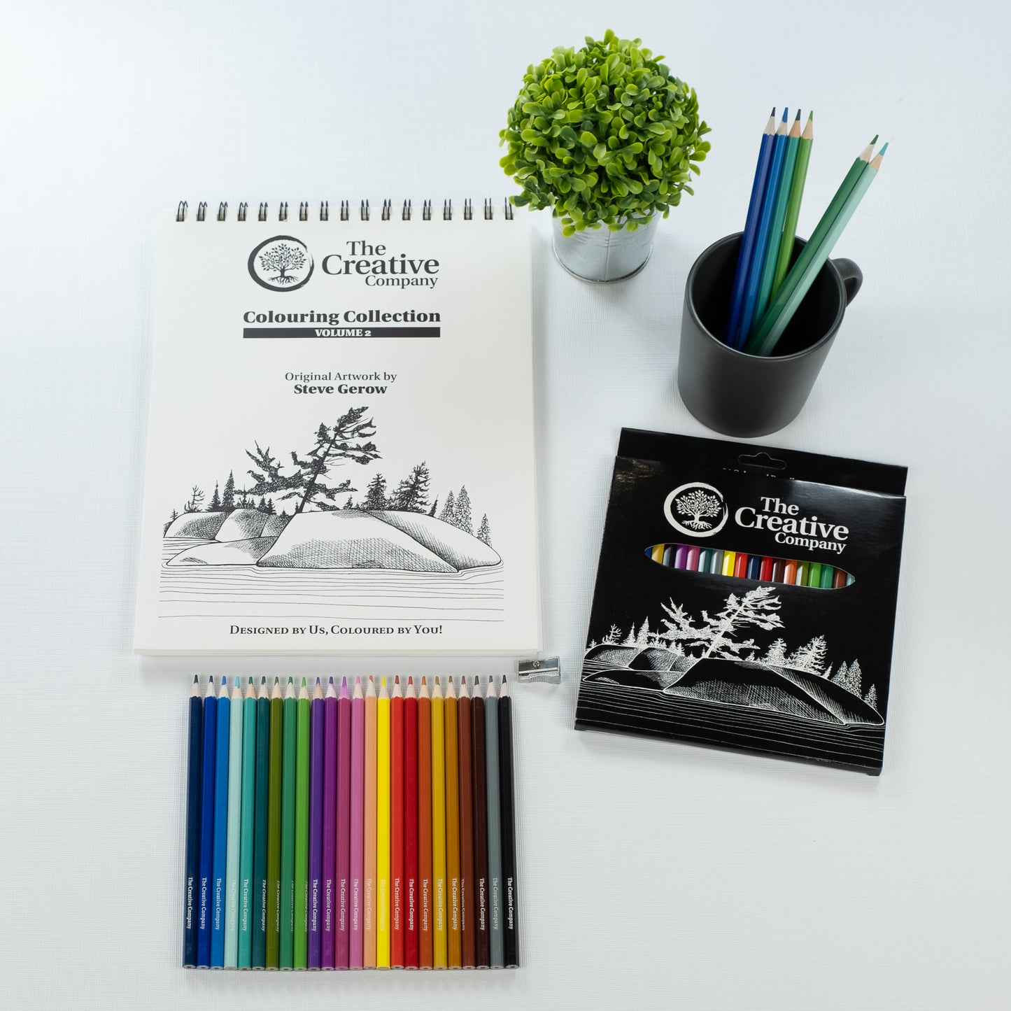 Canadian Landmarks Colouring Kit by Steve Gerow