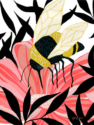 Spring in the Garden II Print by Yvette St. Amant (White Border)