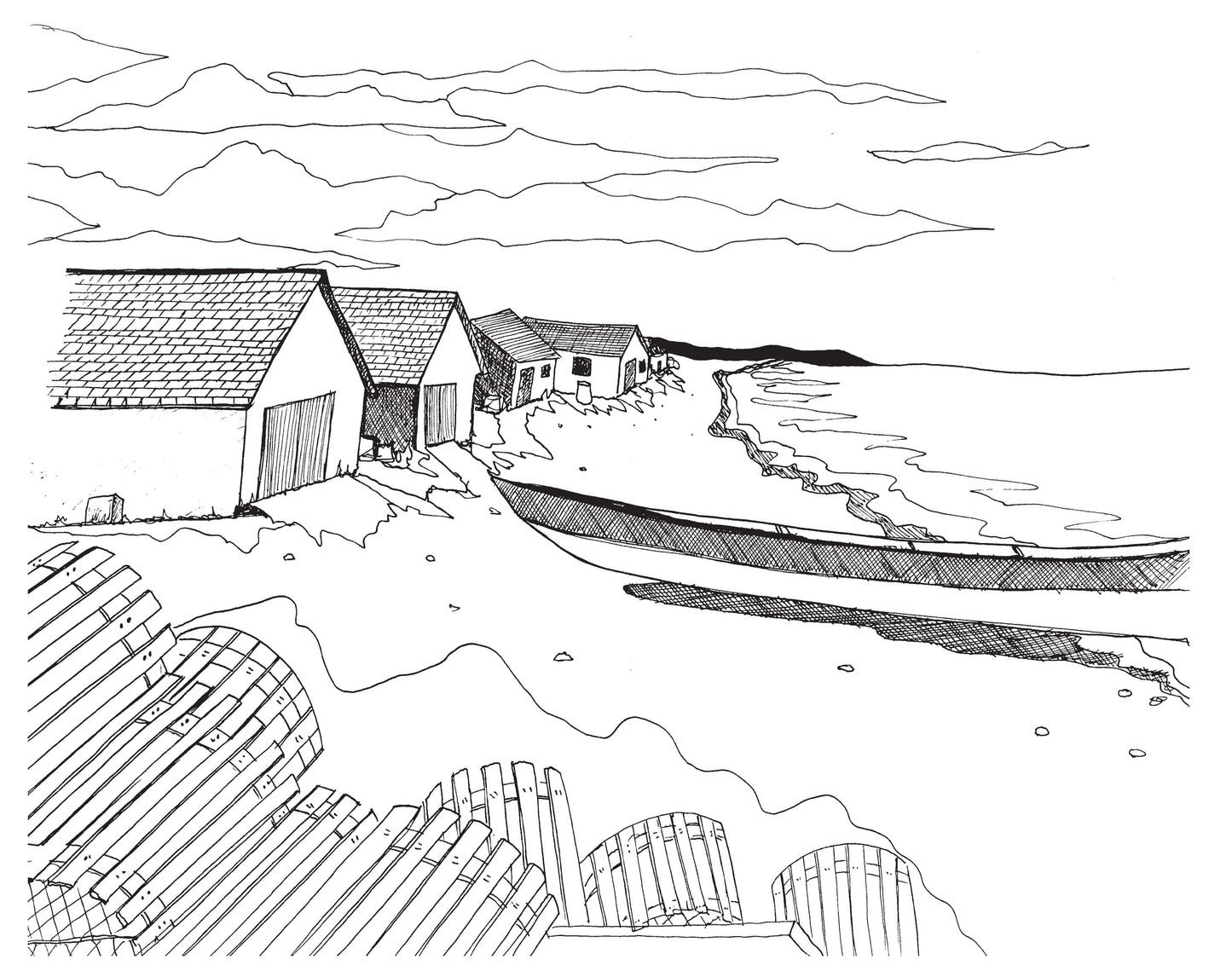Canadian Landmarks Colouring Kit by Steve Gerow