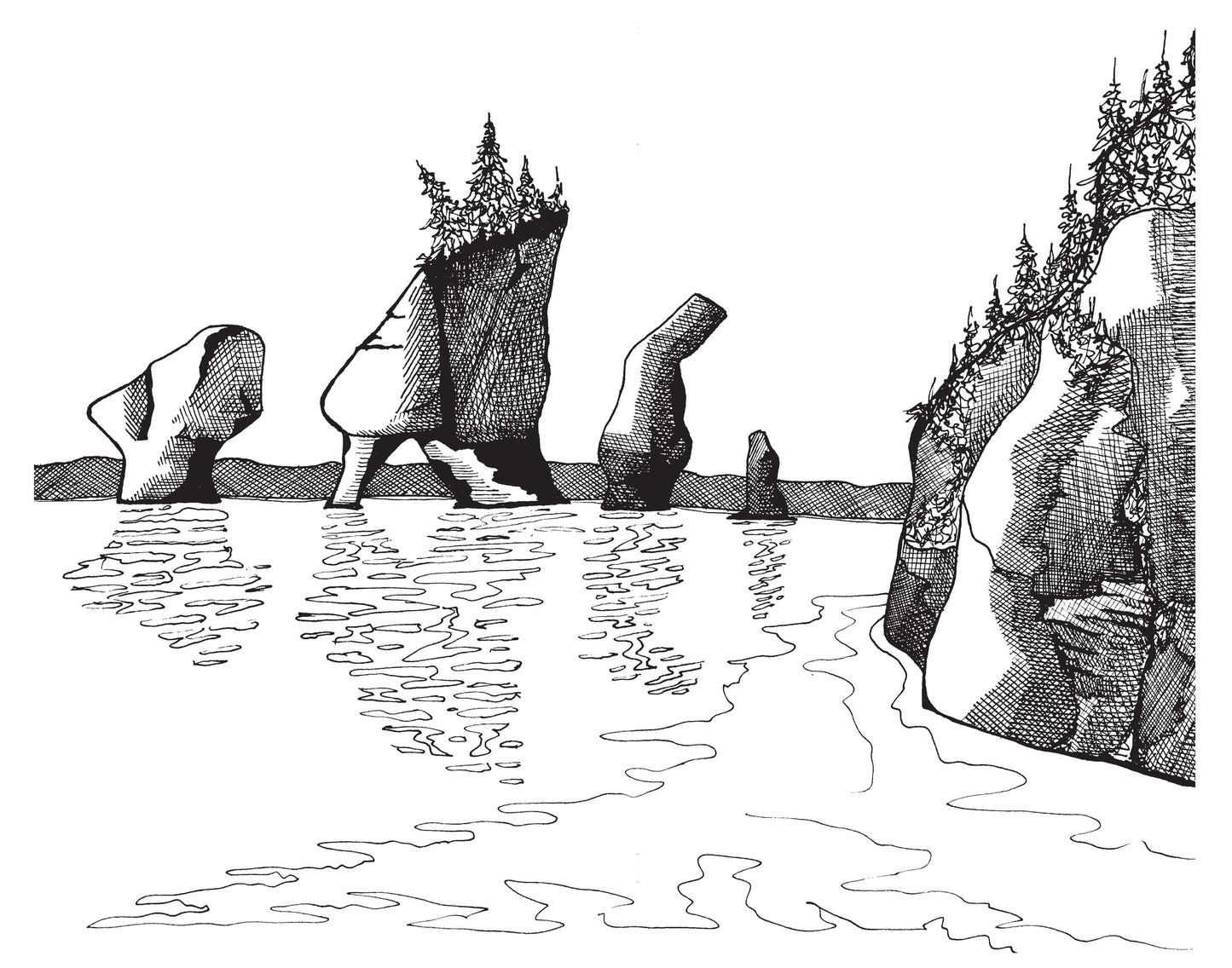 Canadian Landmarks Colouring Kit by Steve Gerow
