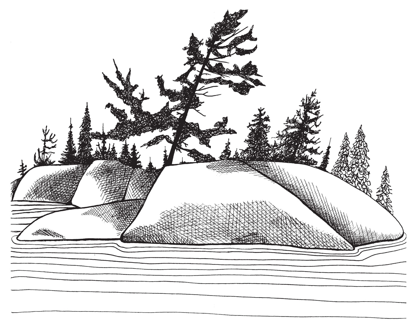 Canadian Landmarks Colouring Kit by Steve Gerow