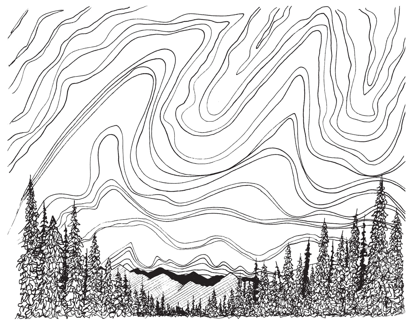 Canadian Landmarks Colouring Kit by Steve Gerow