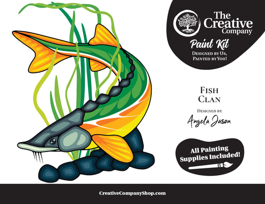 Fish Clan by Angela Jason - Paint Kit