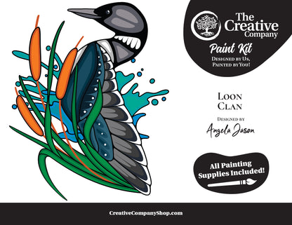 Loon Clan by Angela Jason - Paint Kit