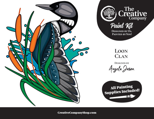 Loon Clan by Angela Jason - Paint Kit