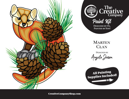 Marten Clan by Angela Jason - Paint Kit