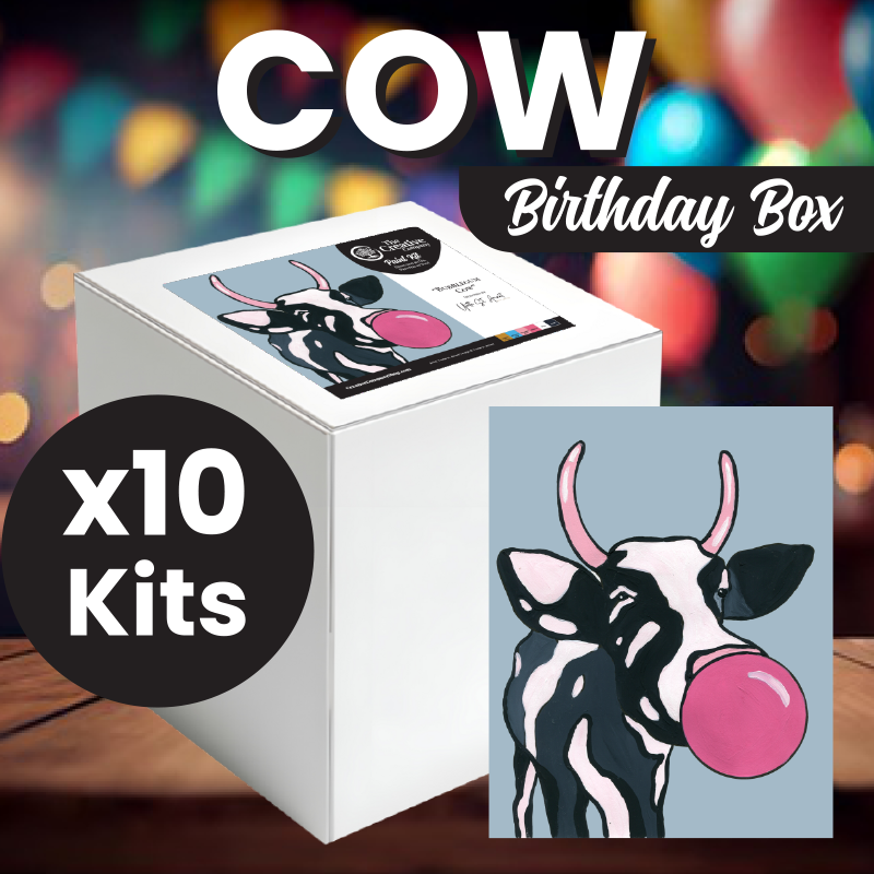 10 Pack Birthday Box - Cow