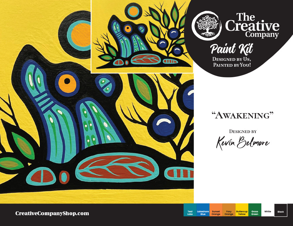 Awakening by Kevin Belmore - Paint Kit