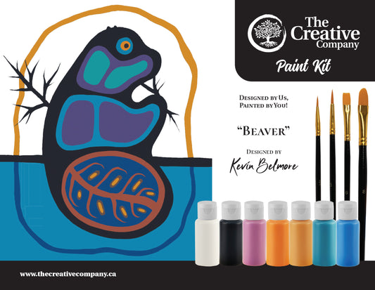 Beaver by Kevin Belmore - Paint Kit
