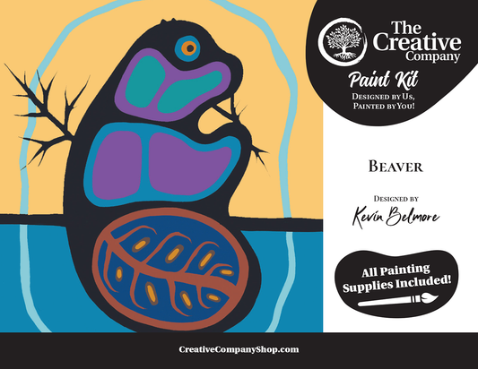 Beaver by Kevin Belmore - Paint Kit