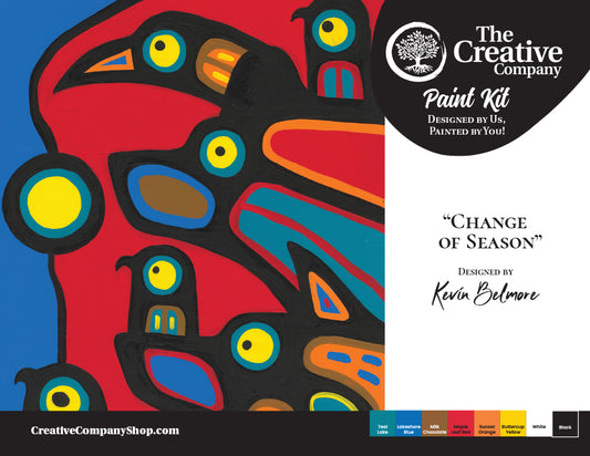 Change of Season by Kevin Belmore - Paint Kit