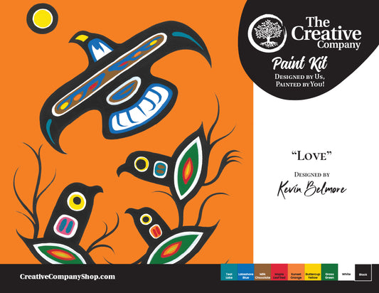 Love by Kevin Belmore - Paint Kit