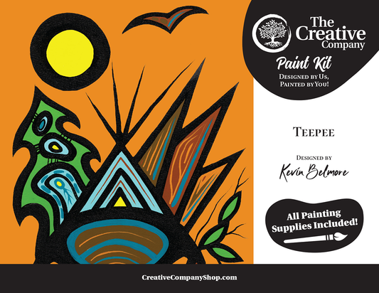 Teepee by Kevin Belmore - Paint Kit
