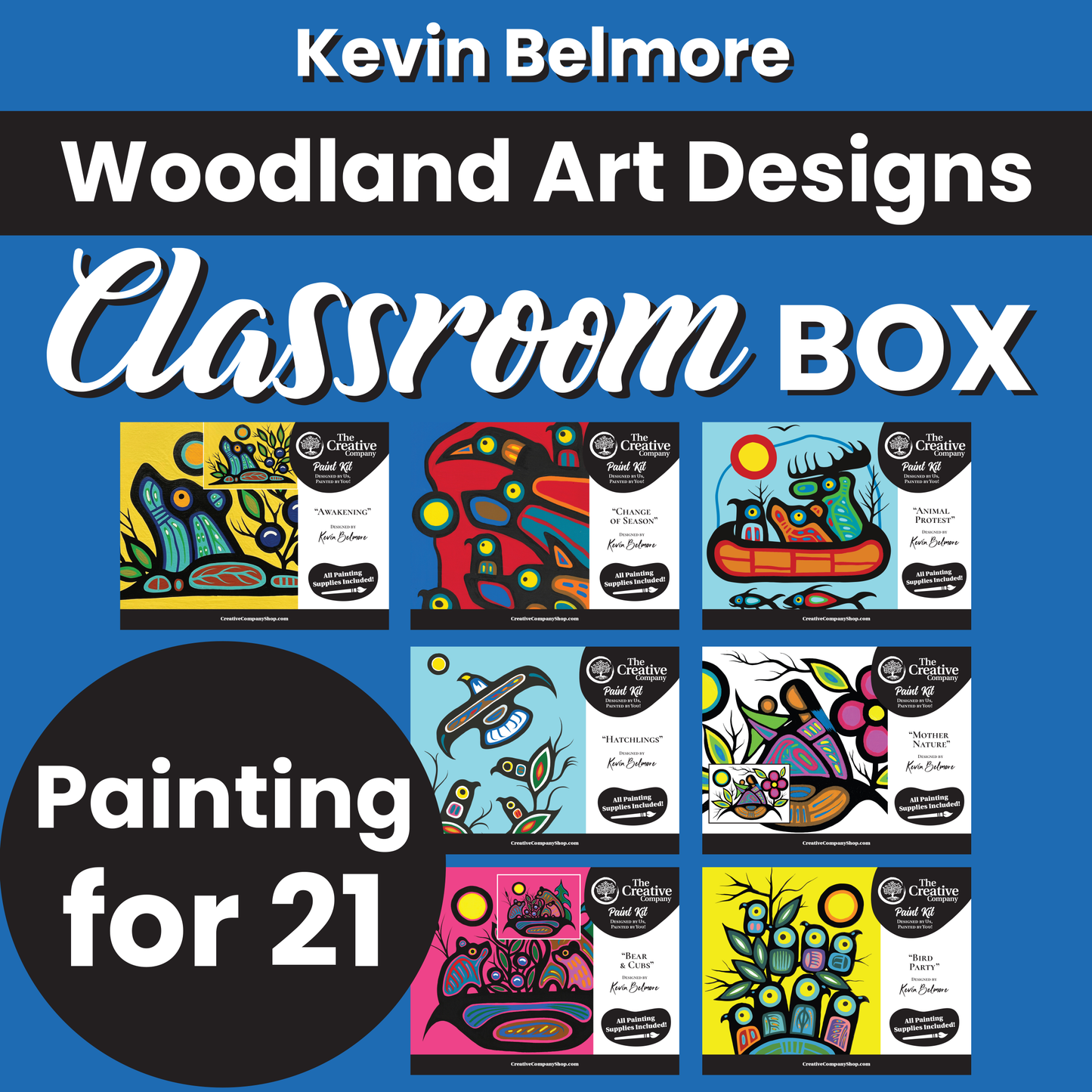 Classroom Box - Kevin Belmore Woodland Art Designs