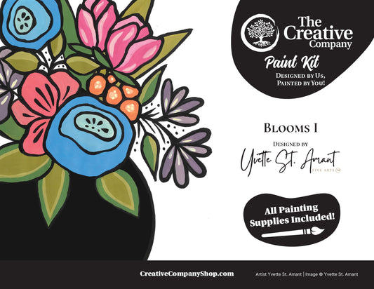 Blooms I by Yvette St. Amant - Paint Kit