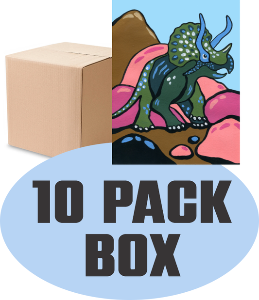 YSA 10 Pack Paint Kit Box - DINOSAUR