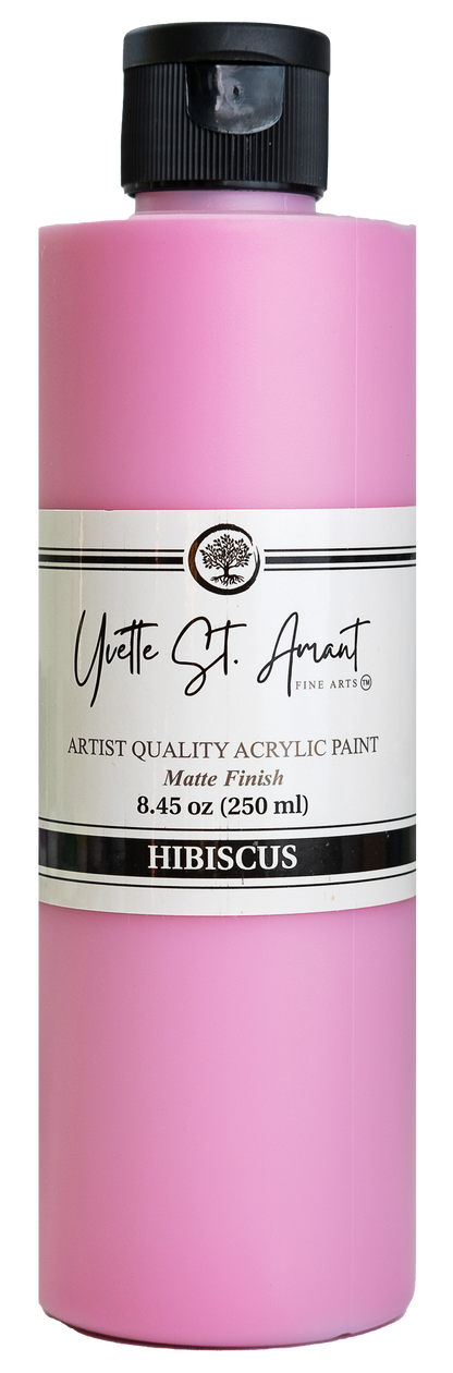 Yvette St. Amant 250ml Paint Bottle - Hibiscus