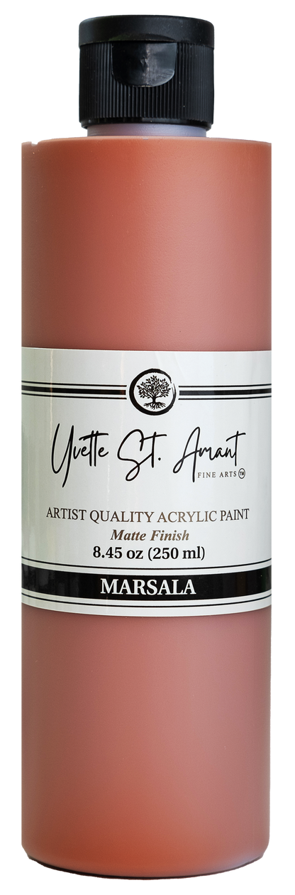 Yvette St. Amant 250ml Paint Bottle - Marsala