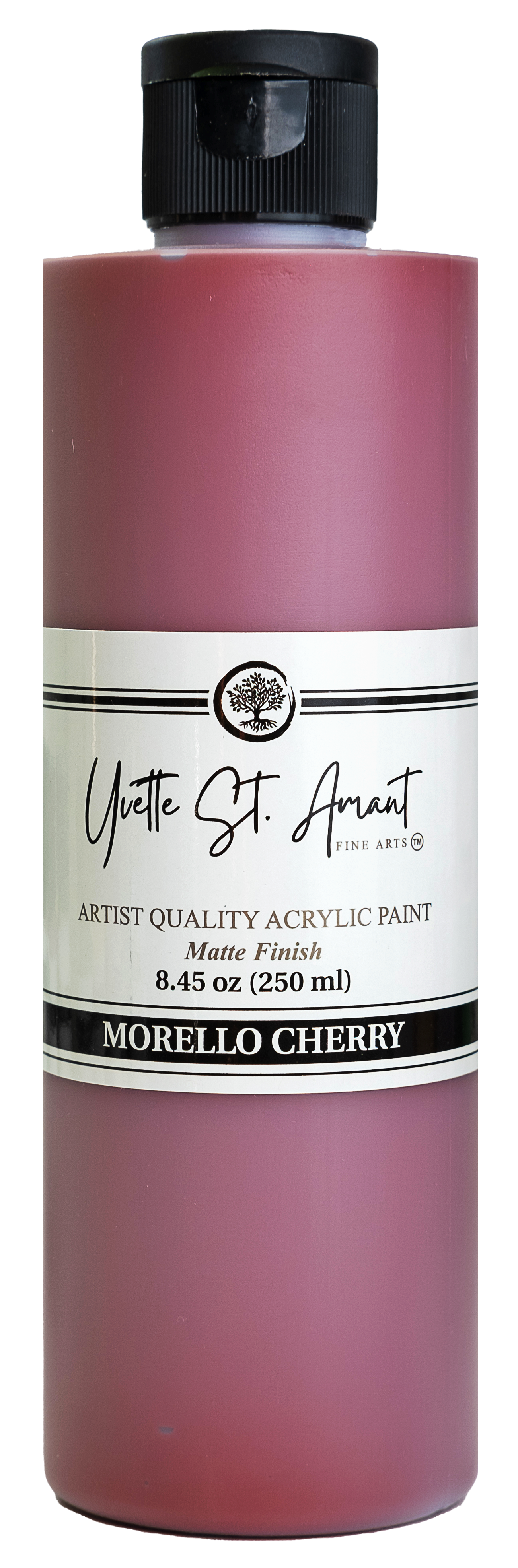 Yvette St. Amant 250ml Paint Bottle - Morello Cherry