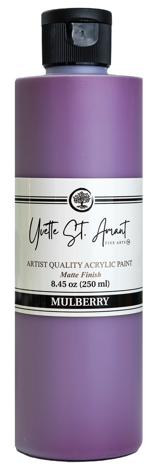 Yvette St. Amant 250ml Paint Bottle - Mulberry