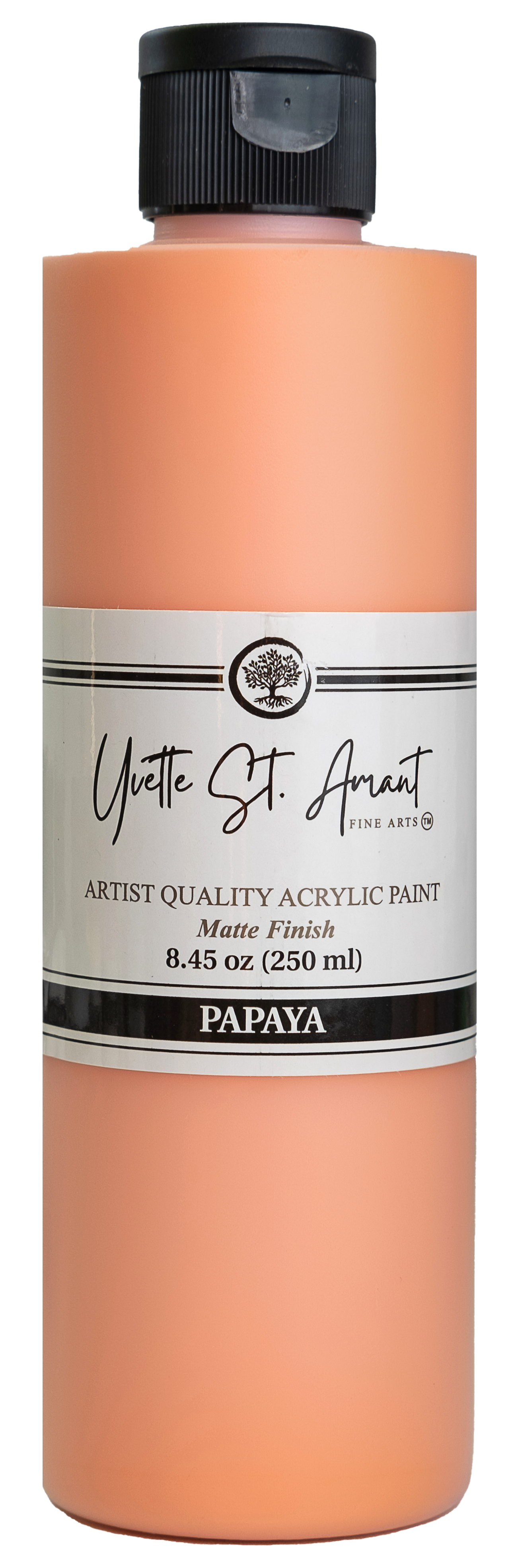 Yvette St. Amant 250ml Paint Bottle - Papaya