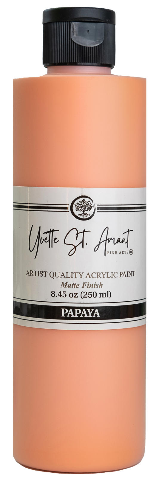 Yvette St. Amant 250ml Paint Bottle - Papaya