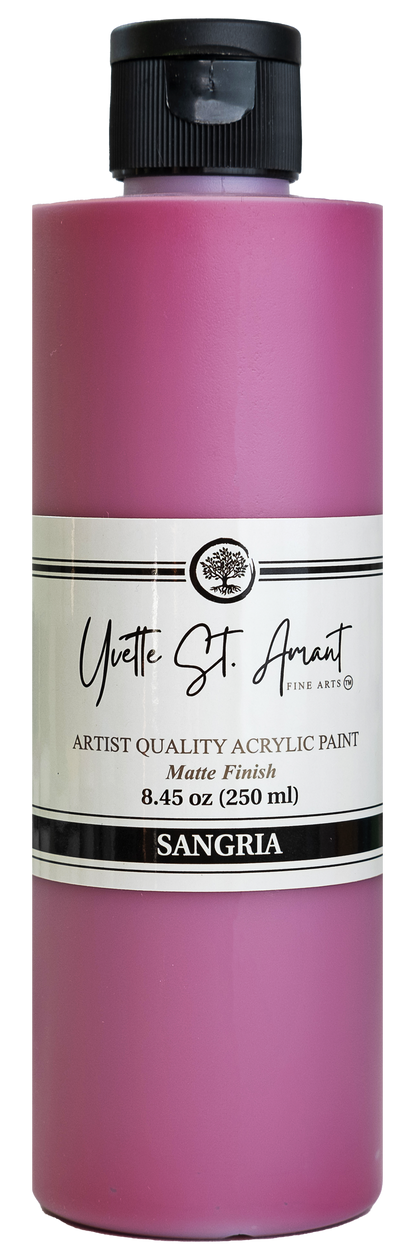 Yvette St. Amant 250ml Paint Bottle - Sangria