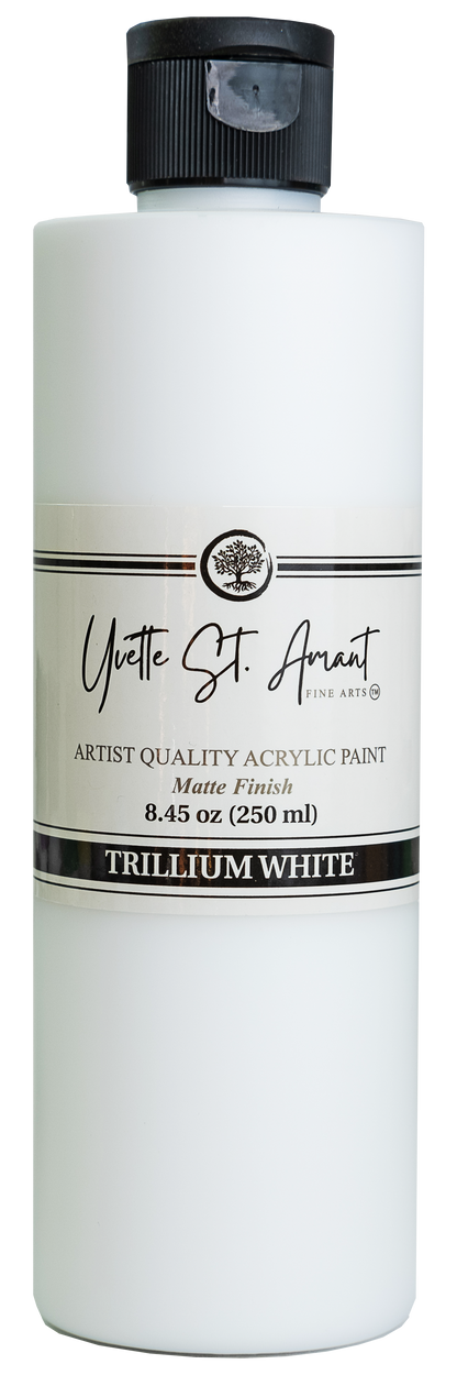 Yvette St. Amant 250ml Paint Bottle - Trillium White