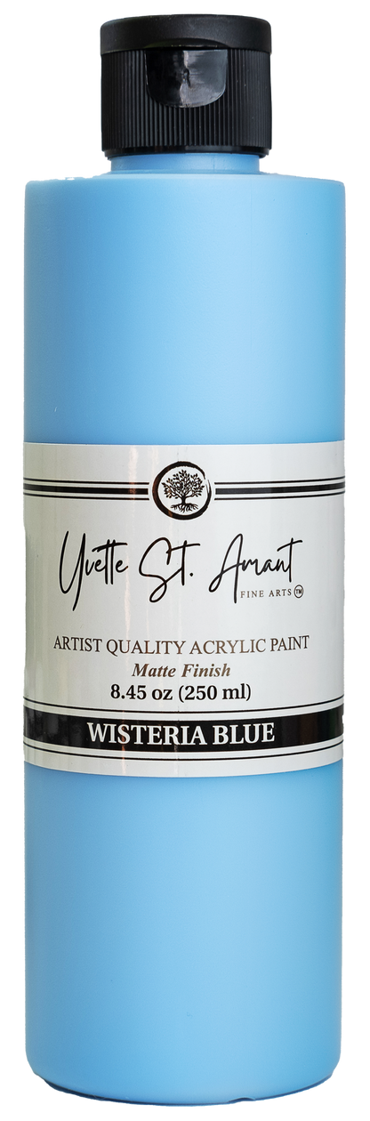 Yvette St. Amant 250ml Paint Bottle - Wisteria Blue