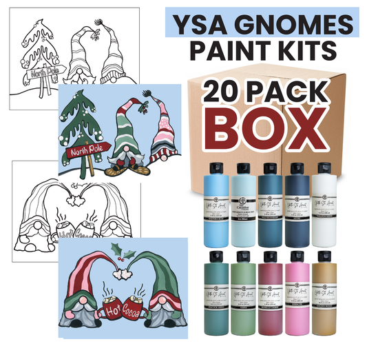 CLEARANCE! Holiday Box - 20 Pack - YSA Gnomes (2 versions)