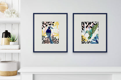 Honeycomb Living I Print by Yvette St. Amant
