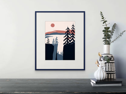 The Sleeping Giant Print by Yvette St. Amant