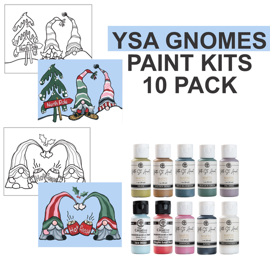 Holiday Box - 10 Pack - YSA Gnomes (2 versions) CLEARANCE