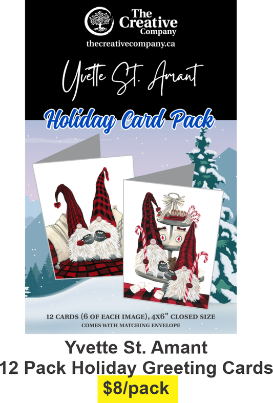 Yvette St. Amant - Holiday Card 12 Pack CLEARANCE