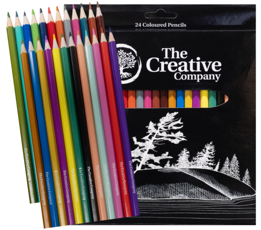 TCC Coloured Pencils CASE (6 packs/case) CLEARANCE Only $3.33 per pack!